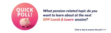 Quick Poll: SPP Lunch & Learn Topics